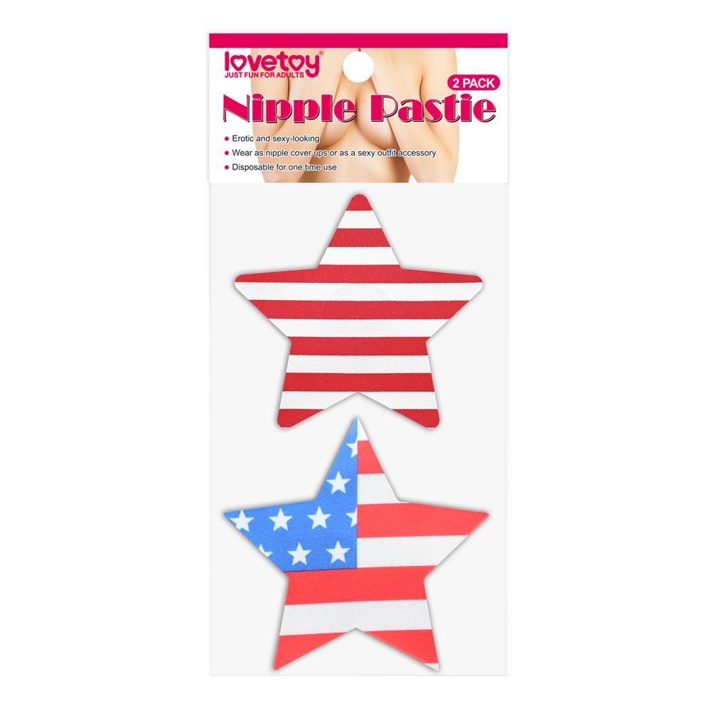 Cubrepezones Star And Stripes Nipples